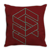 stacked Throw Pillow