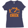 check engine Ladies Fitted T-Shirt