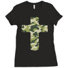 croce militare Ladies Fitted T-Shirt