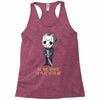 no one wants to play with me Racerback Tank