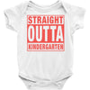 straight outta kindergarten Baby Bodysuit