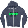 i'm just waiting for aliens to abduct me Zipper Hoodie