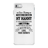 Dear Mammy, Love, Your Favorite iPhone 7 Shell Case