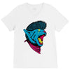 cat punk V-Neck Tee