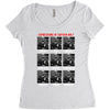 expressions of captain holt Women's Triblend Scoop T-shirt