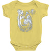 round neck dog wolf Baby Bodysuit