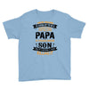 Super Cool Papa Of A Freaking Awesome Son Youth Tee