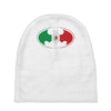 bat man mexican flag mexico logo Baby Beanies