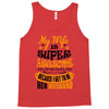 My Wife Is Super Awesome Her Husband Tank Top