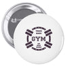 train hard Pin-back button