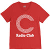 Radio Club V-Neck Tee