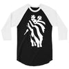 american flag soldier 3/4 Sleeve Shirt