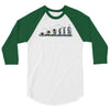 evolution of espionage 3/4 Sleeve Shirt