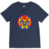 lucha libre    yellow V-Neck Tee