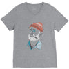 zissou of fish V-Neck Tee