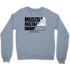 muscles installing Crewneck Sweatshirt