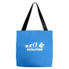 drummer evolution Tote Bags