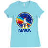 nasa space shuttle Ladies Fitted T-Shirt