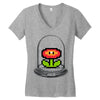 rare flower Women's V-Neck T-Shirt