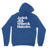 a litle life book white logo Unisex Hoodie