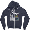 my weekend is all booked Zipper Hoodie