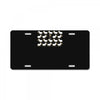 black sheep, ideal gift or christmas present License Plate