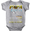 vater und tochter Baby Onesie