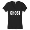 ghost (2) Women's V-Neck T-Shirt
