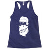 where my ho's at Racerback Tank