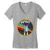 nasa v01 Women's V-Neck T-Shirt