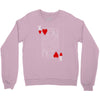 king of hearts playing card Crewneck Sweatshirt