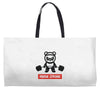 panda strong Weekender Totes