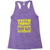 always be yourself t shirt Racerback Tank