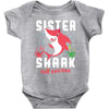 sister shark doo doo doo family matching Baby Bodysuit