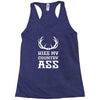 kiss my country ass Racerback Tank