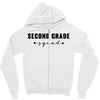 second grade squad Zipper Hoodie