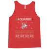 aquarius christmas ugly sweater Tank Top