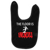the floor is lava Baby Bibs