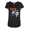 that's no moon Maternity Scoop Neck T-shirt