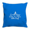 good things come to those who bait Throw Pillow