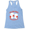 pillow fight, featherweight division Racerback Tank