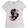 arashikage clan Women's Triblend Scoop T-shirt