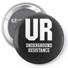 underground resistence Pin-back button