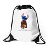 misbehave Drawstring Bags