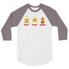 money power woman 3/4 Sleeve Shirt