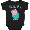 peppa pig  daddy pig Baby Bodysuit