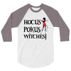hokus pokus witches 3/4 Sleeve Shirt