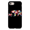 mama bear baby bear floral iPhone 8 Case