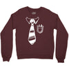 geek pocket protector tie Crewneck Sweatshirt