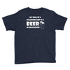 a balanced diet is a beer in each hand Youth Tee